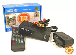 Тюнер T2 MG811 приставка с просмотром YouTube IPTV WiFi HDMI USB MEGOGO