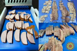 Машина для делікатної нарізки риби та м'яса STvega HDFS 40/6