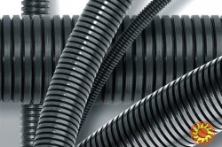 Гофра разрезная автомобильная 5мм (Польша) 100м.