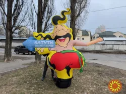 Козак вулична декорація