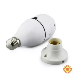 Камера відеоспостереження лампочка CAM E27 WIFI IP 360/90 поворотна