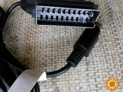 Кабель SCART TV 6 pin - S-Video A/V out 6pin