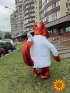 Белка костюм надувной