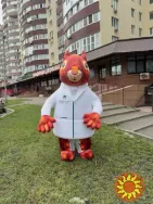 Белка костюм надувной