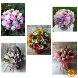 Квіткове оформлення,квіткові композиції та букети з приголомшливим ароматом.