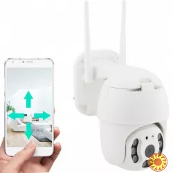 Поворотная уличная IP камера видеонаблюдения PTZ WiFi xm 2mp с удаленным доступом