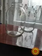 Продам банки 3 літрові скляні звичайні