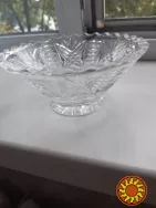 Салатница хрустальная круглая