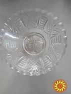 Салатница хрустальная круглая