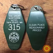 Брелок Твин Пикс номер 315