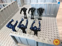 Лего Дроиды. Лего стар варс боевые дроиды Б2. Lego star wars фигурки супердроид