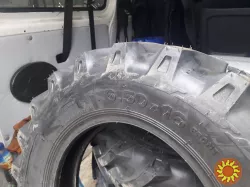 Шина 6.50-16 8PR на мінітрактор (ялинка задня і доріжка передня)