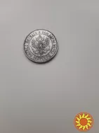 Серебряная монета 1 марка 1874 года росс.-финская