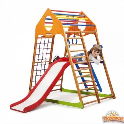 Детский спортивный комплекс для дома KindWood Plus 2