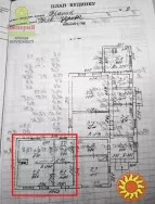 Участок с документами на часть дома в Центре.Газ свет подведены.
