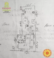 Участок с документами на часть дома в Центре.Газ свет подведены.