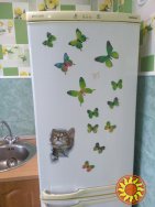 Бабочки №2 декор на холодильник
