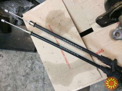 Б/у трос ручного стояночного тормоза Mitsubishi Colt, Smart Forfour,A4544200385