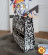 сумка вместительная женская Шопер Dior в одне відкрите відділення AN56