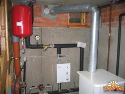 Монтаж котлов отопления