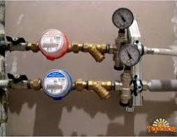 Установка счётчиков холодной и горячей воды