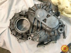 Б/у картер, крышка, корпус кпп PK6 018 Renault Laguna 2, 8200065326, Рено Лагуна 2,