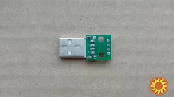 Разъем USB типа Б (папа) на плате