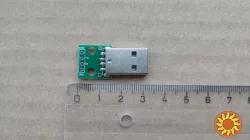 Разъем USB типа Б (папа) на плате