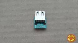Разъем USB типа A (мама) на плате