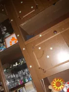 Звёзды желтые 50 шт для декора комнаты , детских