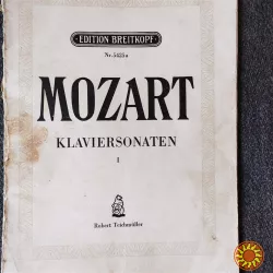 Ноты.Mozart klaviersonaten.Robert Teichmuller.