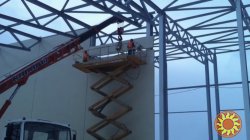 Монтаж сендвич-панелей