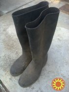 Сапоги резиновые 44 р-р б/у