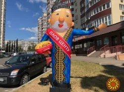 Надувная реклама ресторана