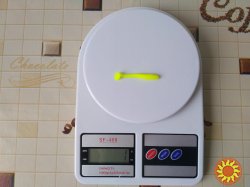 Твистера 10 шт мягкий силикон 5 см.1 грамм