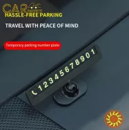 Автовизитка ,Парковочная карта с номером телефона на панель авто