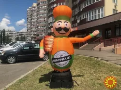 Рукомах зазывало человечек