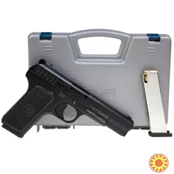 Стартовий сигнальний пістолет SUR ТТ ( Тульський Токарев) 33 чорний (ANSAR 1071) + запасний магазин