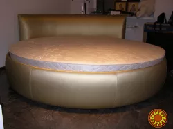 Ліжко кругле Венера. Кругле ліжко під матрац Д 200 см. Виготовлення круглих ліжок.