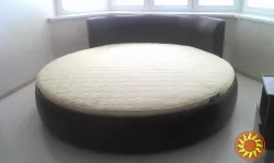 Ліжко кругле Венера. Кругле ліжко під матрац Д 200 см. Виготовлення круглих ліжок.