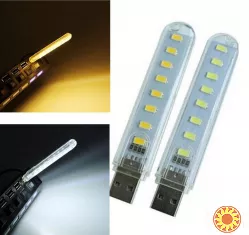 Usb Светодиодный фонарик, ночник, аварийная подсветка