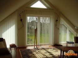 Жалюзи вертикальные, тканевые, пластиковые