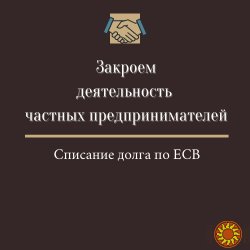 Закрытие Флп, Фоп, Спд, Чп, Ликвидация Флп, Фоп, Спд, Чп (недорого)