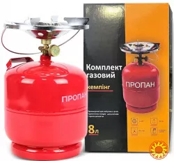 Комплект газовый кемпинг 5л с горелкой