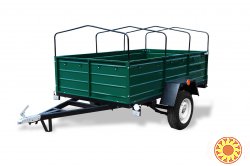 Кременчугский Завод продает прицепы.АКЦИЯ!Тент и брызговики в подарок.