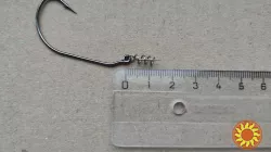 Крючки офсетные 10 шт на судака, щуку