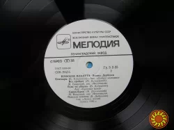 Виниловая пластинка Леонид Дербенев "Плоская планета" (1982 год)