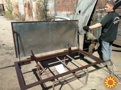 Люк невидимка, под теплый пол. "Броневик" Днепр.