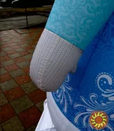 Надувные рекламные фигуры Деда Мороза и Снегурочки