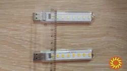 Светодиодный мини Usb фонарик аварийная подсветка